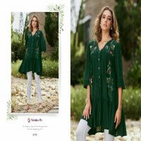 Vamika Rang Mahal Vol-3 Wholesale Heavy Rinkle Reyon Short Tops