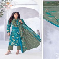 naishaa vol 46 by suryajyoti jam satin print casual suit for ladies