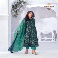 naishaa vol 46 by suryajyoti jam satin print casual suit for ladies