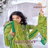 naishaa vol 46 by suryajyoti jam satin print casual suit for ladies