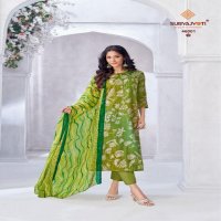 naishaa vol 46 by suryajyoti jam satin print casual suit for ladies