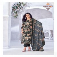 naishaa vol 46 by suryajyoti jam satin print casual suit for ladies