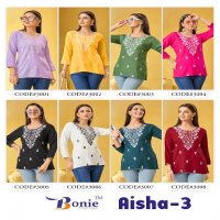 bonie aisha vol 3 readymade rayon classic look western tops online