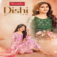 nemis dishi vol 6 readymade capsule rayon print daily wear combo 3pcs dress