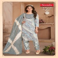 nemis dishi vol 6 readymade capsule rayon print daily wear combo 3pcs dress