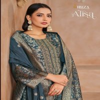 ibiza alisa banglory silk jacquard fashionable dress material online