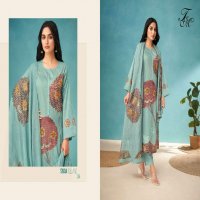 T And M Swan Iceland Wholesale Pure Dhakamal With Hand Work Salwar Suits