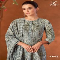 T And M Gulbagh Wholesale Pure Linen With Hand Work Salwar Suits