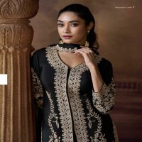 alemzeb by sayuri designer readymade chinon silk classic look 3pcs dress