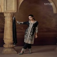 alemzeb by sayuri designer readymade chinon silk classic look 3pcs dress