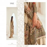 Glossy Simar Megha Wholesale Model Muslin With Handwork Salwar Suits
