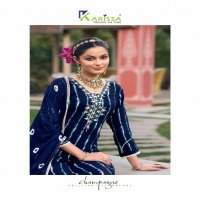Karissa Lizaa Wholesale Pure Reyon Kurti With Pant And Dupatta