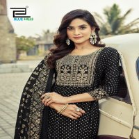 Blue Hills Aurelia Nx Wholesale Naira Cut Kurtis With Pant And Dupatta
