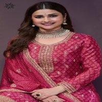 Vinay Kuleesh Sajanee Wholesale Embroidered Chinon Party Wear Suits