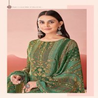 Alok Uphaar Wholesale Pure Viscose Muslin With Hand Work Dress Material