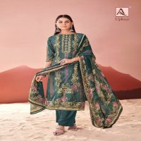 Alok Uphaar Wholesale Pure Viscose Muslin With Hand Work Dress Material