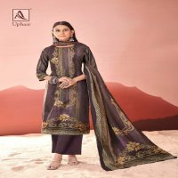 Alok Uphaar Wholesale Pure Viscose Muslin With Hand Work Dress Material
