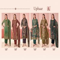 Alok Uphaar Wholesale Pure Viscose Muslin With Hand Work Dress Material