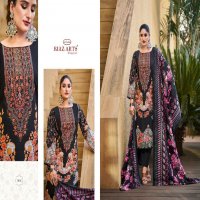 Riaz Arts Ombre Wholesale Pure Karachi Lawn With Work Dress Material