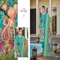 Riaz Arts Ombre Wholesale Pure Karachi Lawn With Work Dress Material
