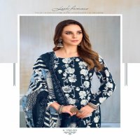 Alok Black Berry Wholesale Pure Cambric Cotton With Work Dress Material