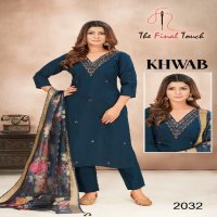 The Final Touch Khwab Wholesale Readymade Suits Combo