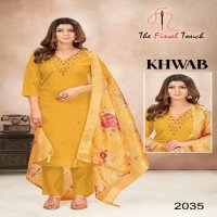 The Final Touch Khwab Wholesale Readymade Suits Combo