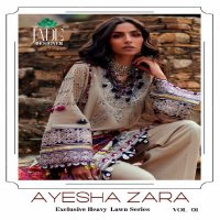 Jade Ayesha Zara Vol-1 Wholesale Heavy Lawn Series Printed Dress Material