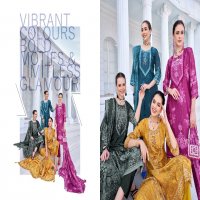 Poonam Library Wholesale Soft Poli Crepe Readymade 3 Piece Suits