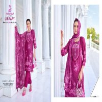 Poonam Library Wholesale Soft Poli Crepe Readymade 3 Piece Suits