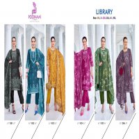 Poonam Library Wholesale Soft Poli Crepe Readymade 3 Piece Suits