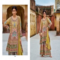 Your Choice Seerat Wholesale Rajwadi Sarara Free Size Stitched Suits