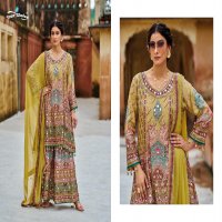 Your Choice Seerat Wholesale Rajwadi Sarara Free Size Stitched Suits