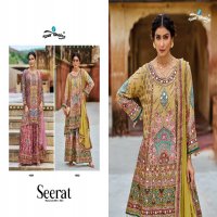 Your Choice Seerat Wholesale Rajwadi Sarara Free Size Stitched Suits