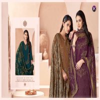 Kala Meera Wholesale Pure Muslin Dyed With Embroidery Dress Material
