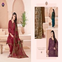 Kala Meera Wholesale Pure Muslin Dyed With Embroidery Dress Material