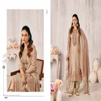 Nishant Saima Muslin Wholesale Pure Viscose Muslin With Heavy Handwork Dress Material