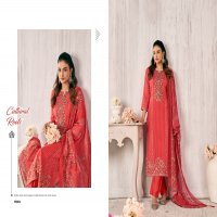 Nishant Saima Muslin Wholesale Pure Viscose Muslin With Heavy Handwork Dress Material