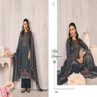 Nishant Saima Muslin Wholesale Pure Viscose Muslin With Heavy Handwork Dress Material