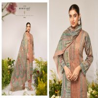 Mumtaz Arts Flower Valley Wholesale Pure Jam Satin With Embroidery Work Dress Material