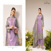Mumtaz Arts Flower Valley Wholesale Pure Jam Satin With Embroidery Work Dress Material