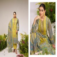 Mumtaz Arts Flower Valley Wholesale Pure Jam Satin With Embroidery Work Dress Material