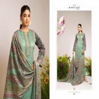 Mumtaz Arts Flower Valley Wholesale Pure Jam Satin With Embroidery Work Dress Material