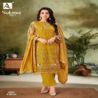 Alok Sakina Vol-4 Wholesale Viscose Reyon Embroidery Dress Material