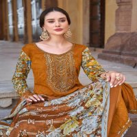 Alok Amber Vol-16 Wholesale Reyon With Fancy Work Dress Material