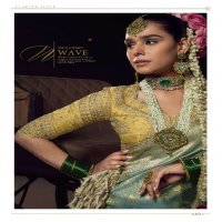 Kira Creation Kesha Wholesale Pure Viscose Tissue With Handworked Designer Sarees