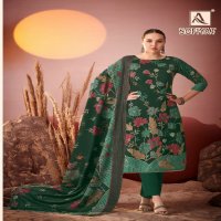 Alok Sofiyat Wholesale Pure Zam Designer Hand Work Dress Material