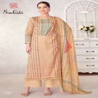 Sudriti Magic Stripe Wholesale Pure Cotton With Hand Work Salwar Suits