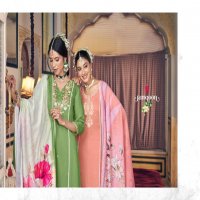 Rangoon Vasant Wholesale Viscose With Embroidery Work Readymade Suits