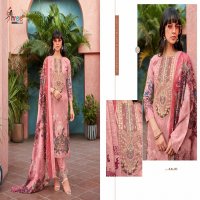 Shree Fabs Mashaal Emb Lawn Vol-1 Wholesale Patch Embroidery Pakistani Style Suits